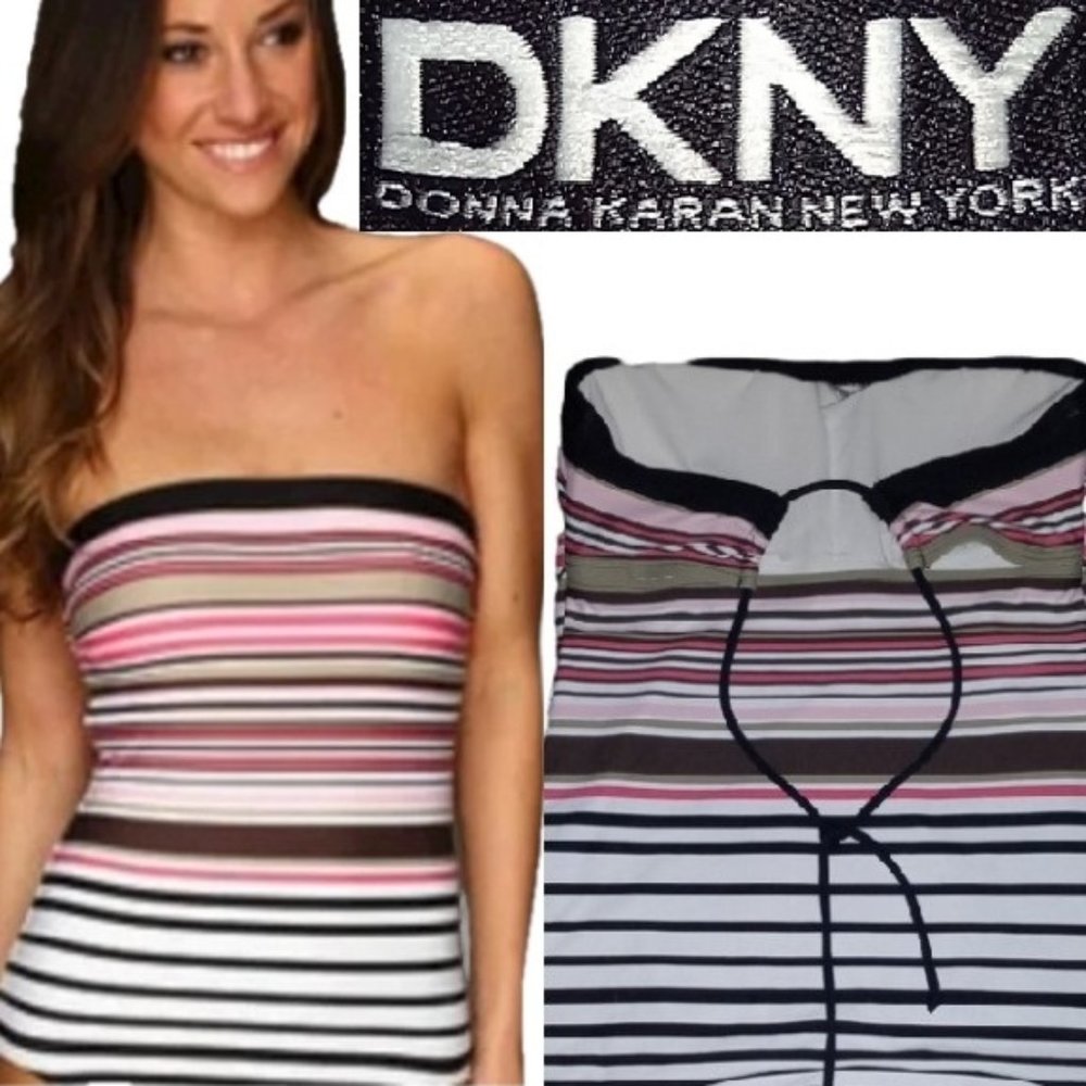 Infinity Stripe tankini top 🧾